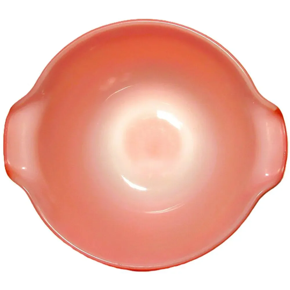 Fire-King Orange Ombre Cinderella Mixing Bowl 1.5 quarts Mid-Century Kitchen